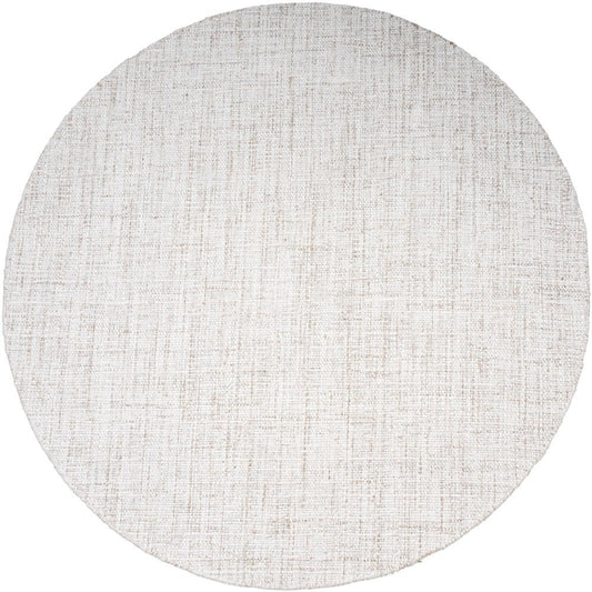 Rug Cross Light Beige – Round ø160 cm
