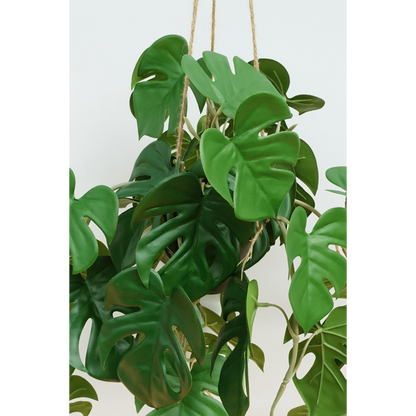 Monstera Artificial Hanging Plant 95cm