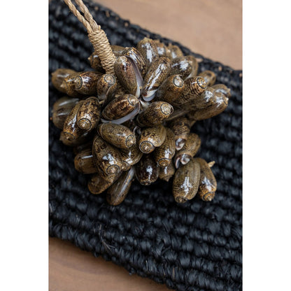 The Brown Cowrie Shell Tassel