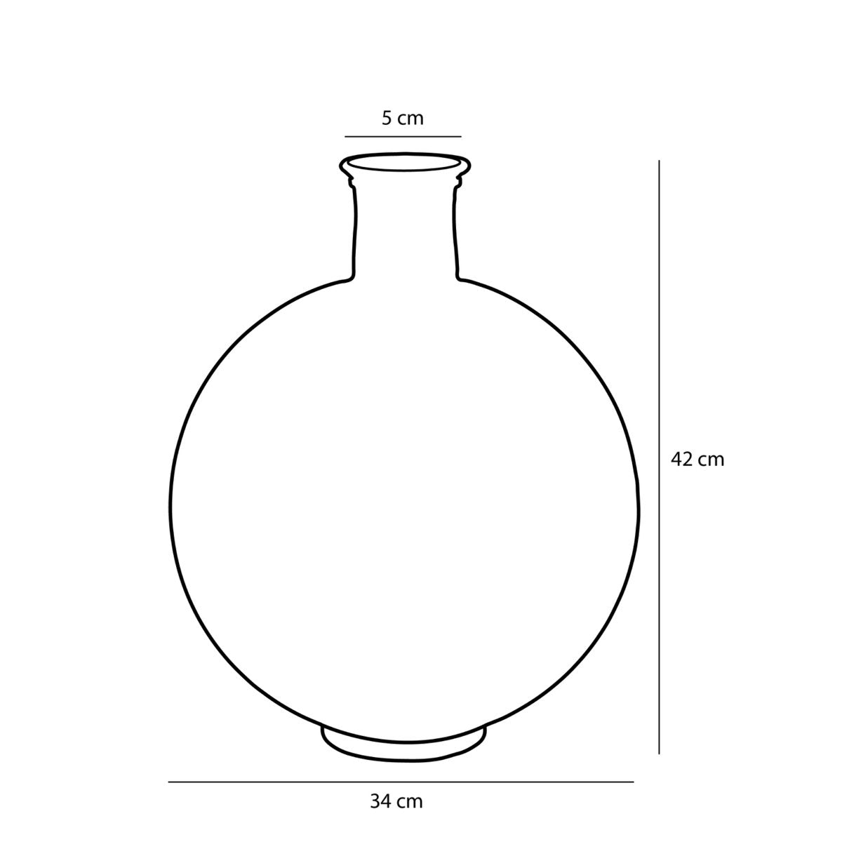 Decorative bottle of Firenza Dark Brown