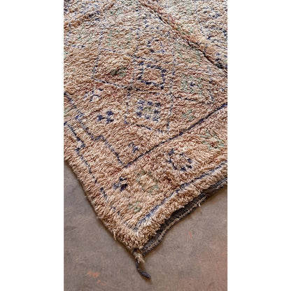 Pure wool Moroccan Berber rug 180 x 363 cm