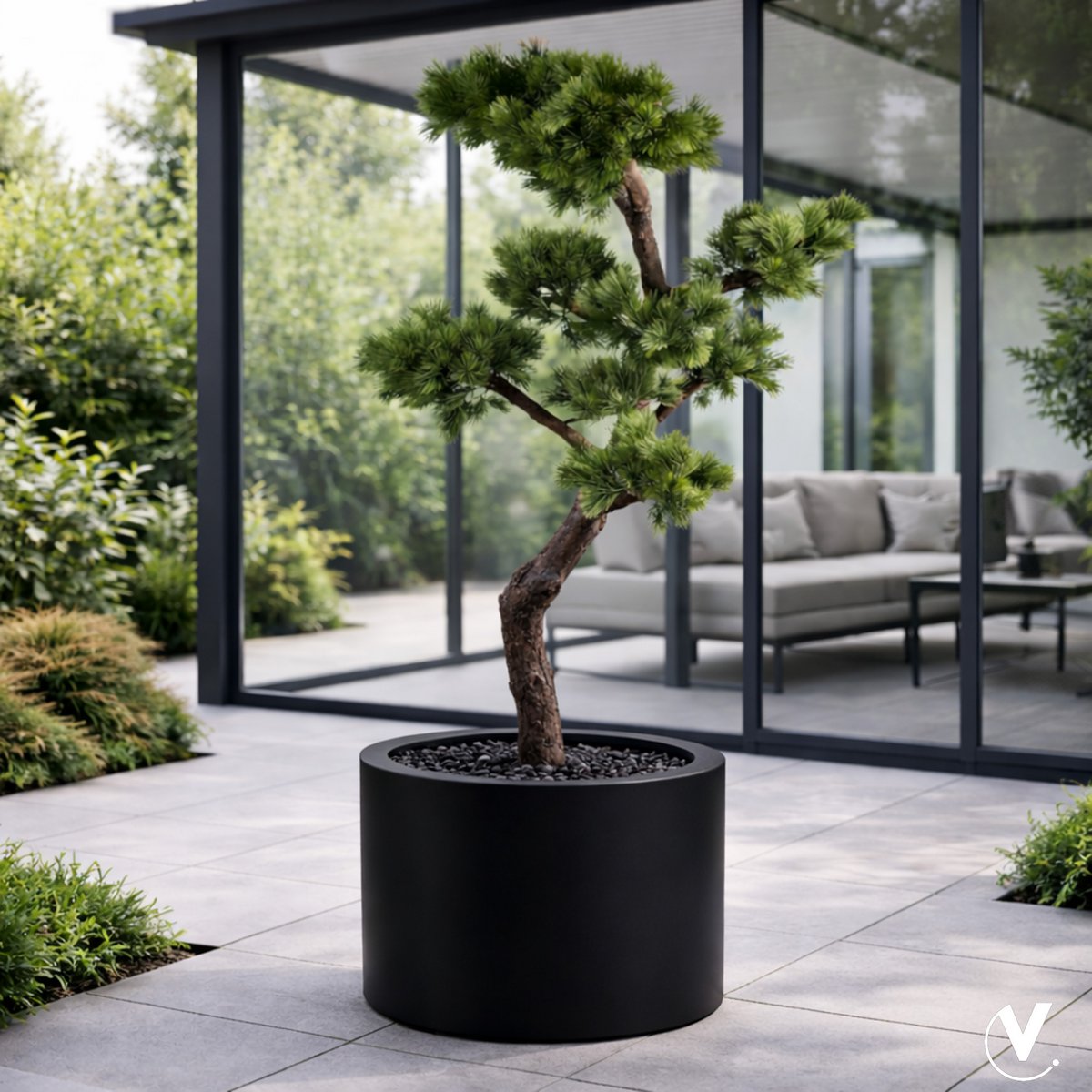Plantenpot - Maine black