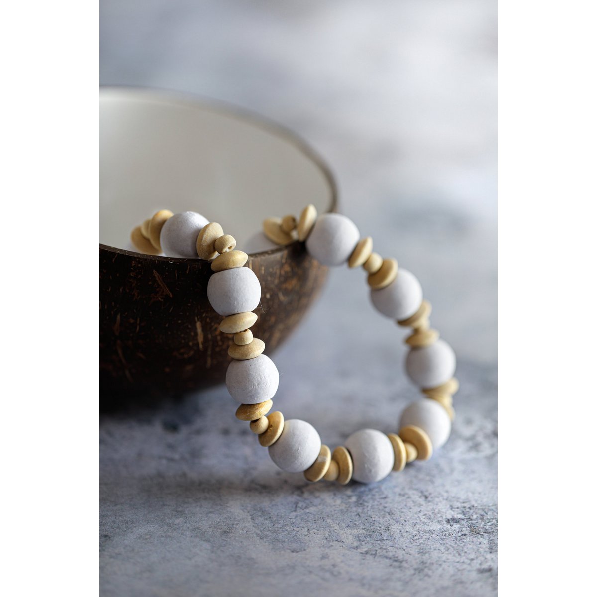 The Canggu Necklace - Natural White