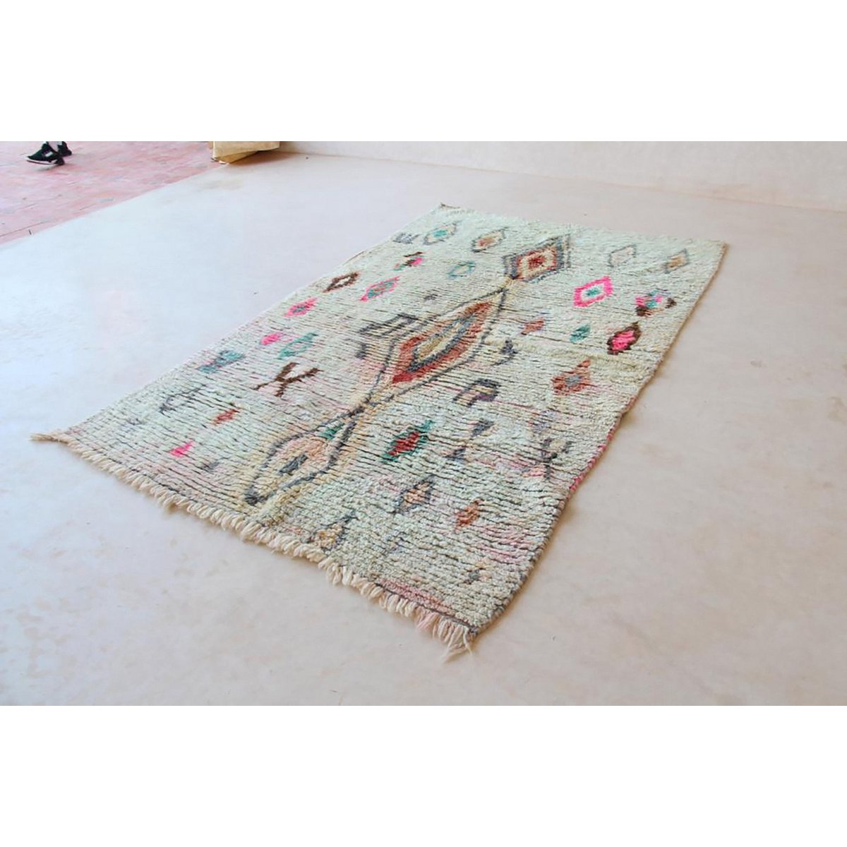 Moroccan Berber wool rug 143 x 240 cm