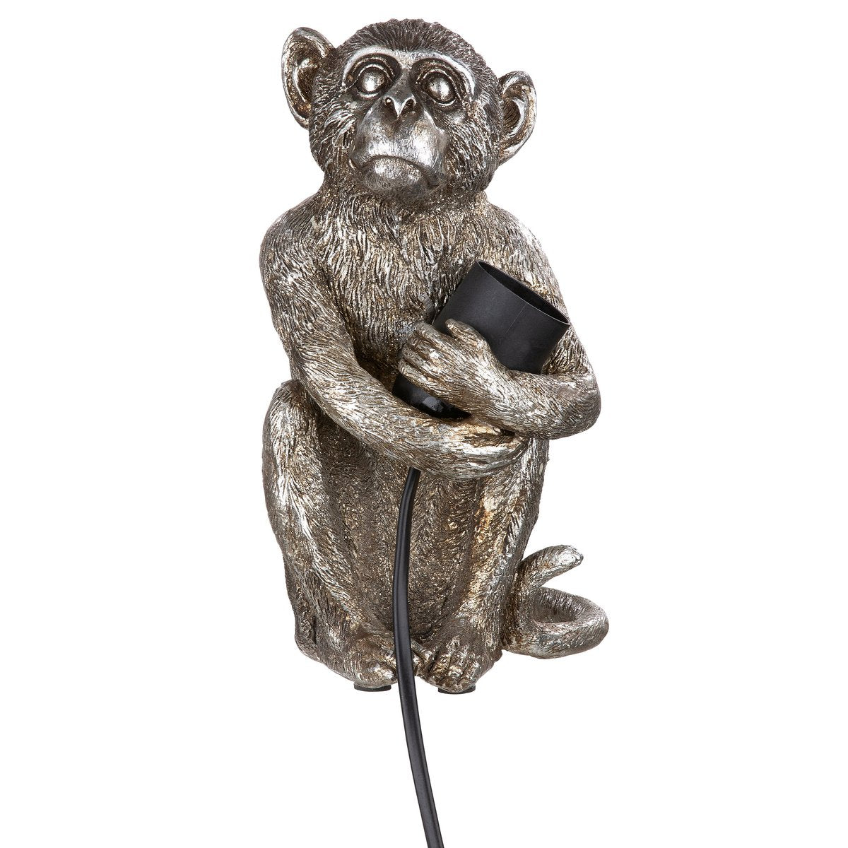 Poly lamp "Monkey" antique silver