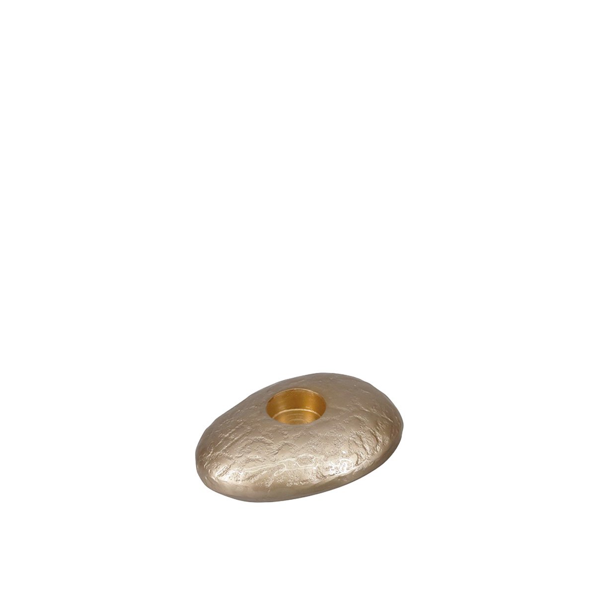 8x6.5x3.5cm white aluminum candle holder
