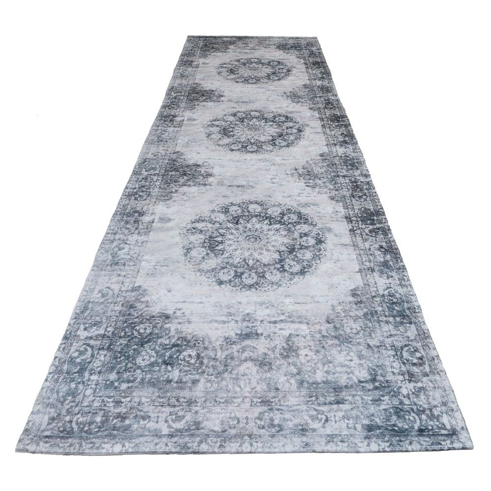 Runner Viola Anthracite 80 x 300 cm