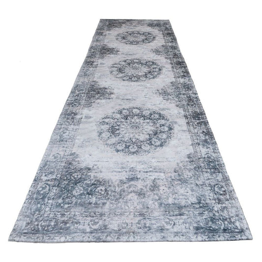 Runner Viola Anthracite 80 x 300 cm
