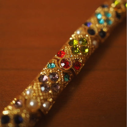 Vintage Inspired Dazzling Kaleidoscope Bracelets-16cm long