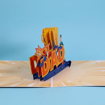 3D Card for Dad-Father's Day Card