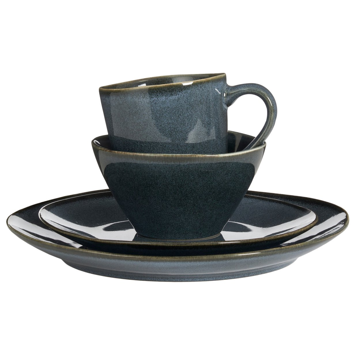 Crockery set Racco Anthracite
