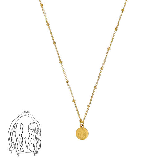 Best Friends Necklace - Gold