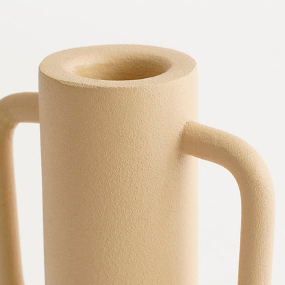 Candlestick Ula Beige