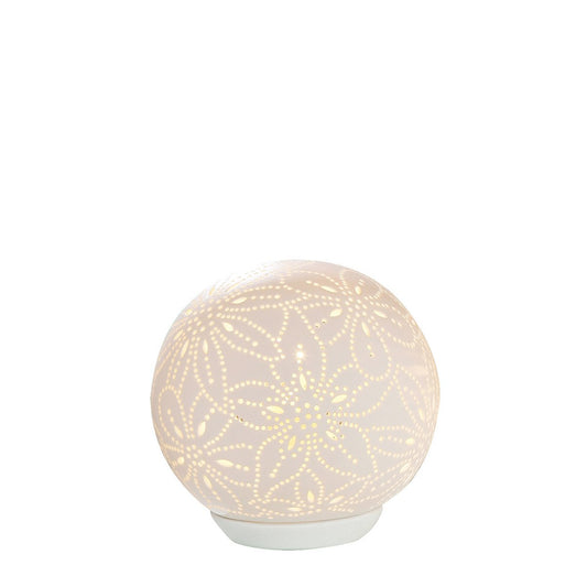 Porcelain lamp ball flower