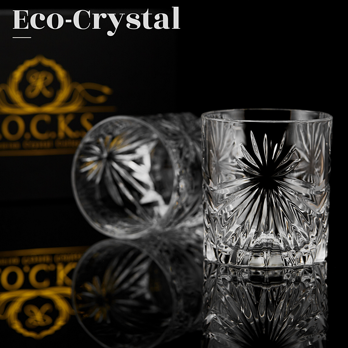 The Eco Crystal Collection - Soleil Whiskey Glass Edition