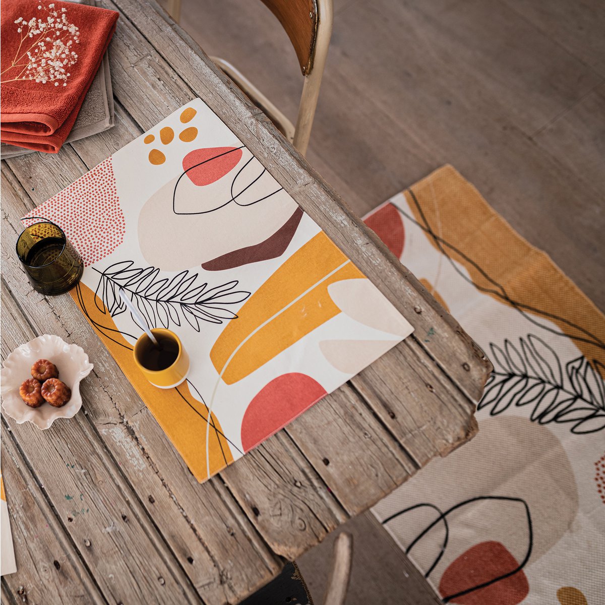 Tapis Wood Multico 60 x 90