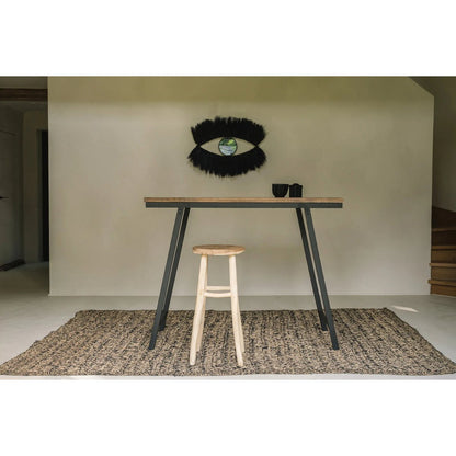 The Seagrass Carpet - Natural Black - 200x300