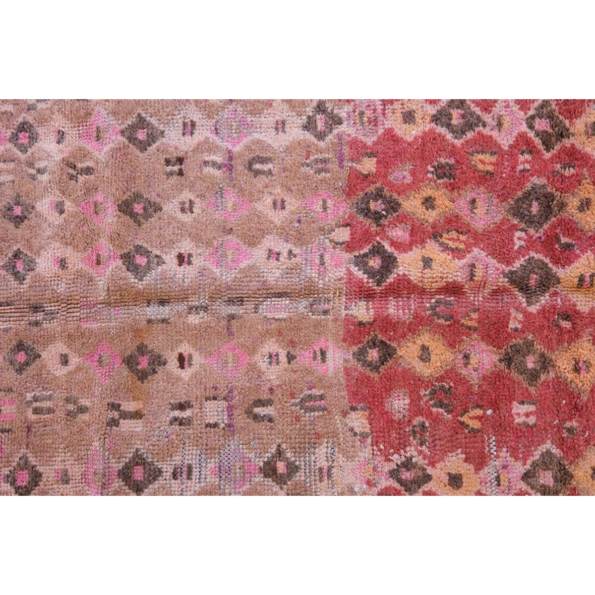 Pure wool Moroccan Berber rug 204 x 348 cm