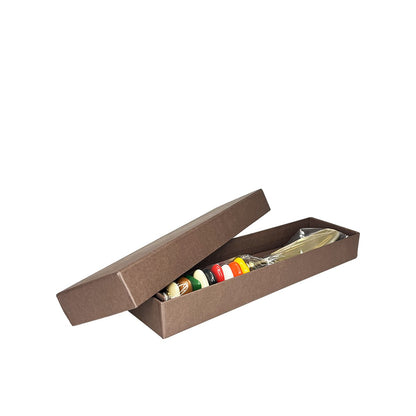 Golden pie server with multi-colored stone handle