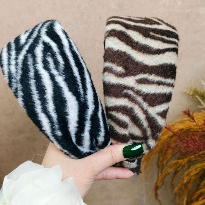 Zebra Print Statement Headband