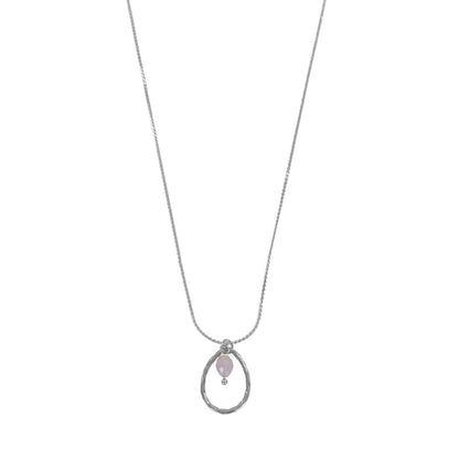 Kunzite Necklace - Silver