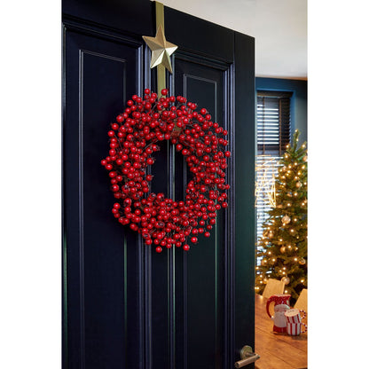 Christmas wreath Red