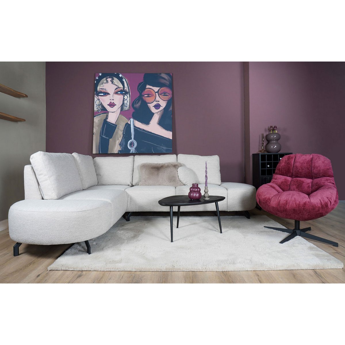 Chair Charlie Bordeaux