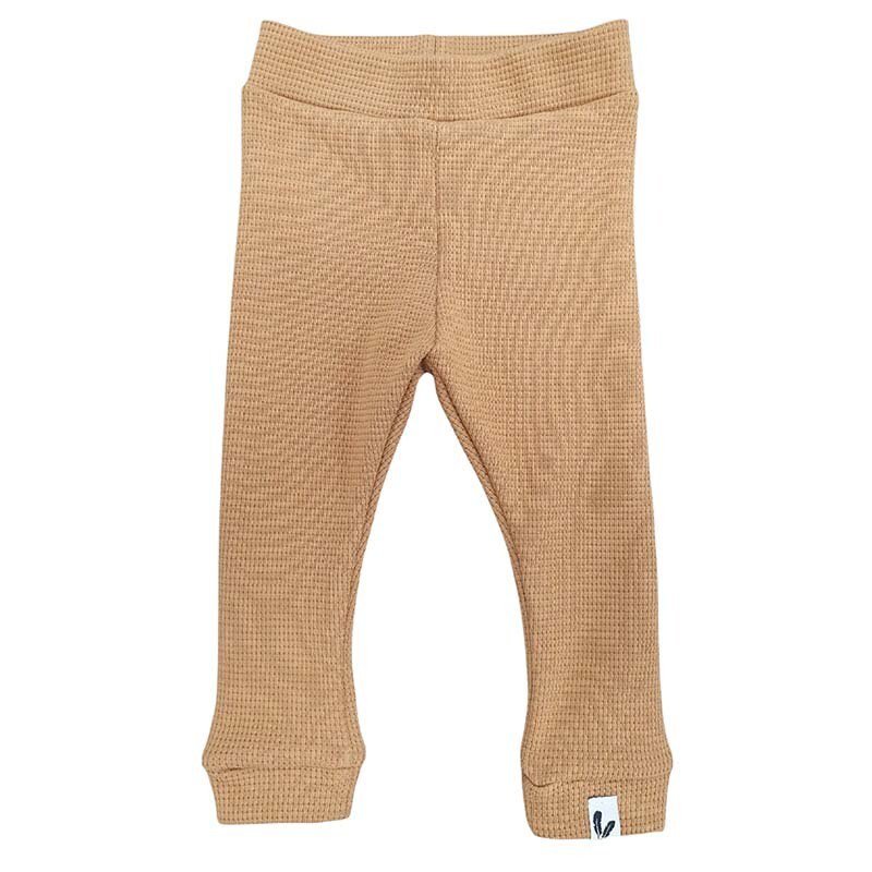 Pants waffle camel