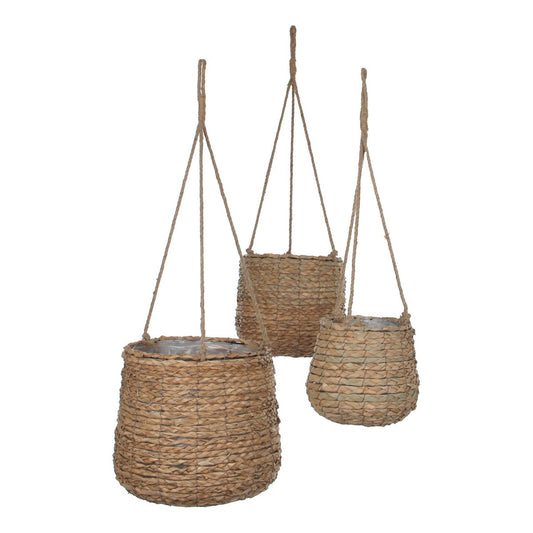 Flowerpot hanging inside Avalon Light brown