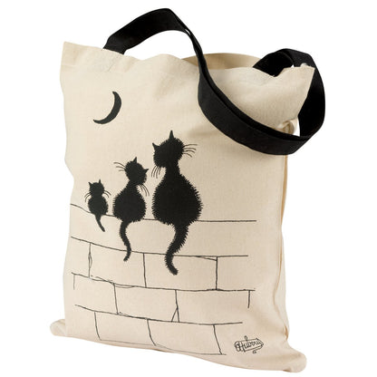 Sac Dubout 3 chats Ecru 40 x 35