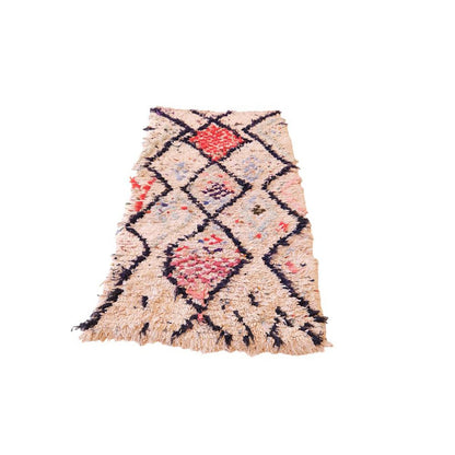 Pure wool Moroccan Berber rug 85 x 172 cm SOLD