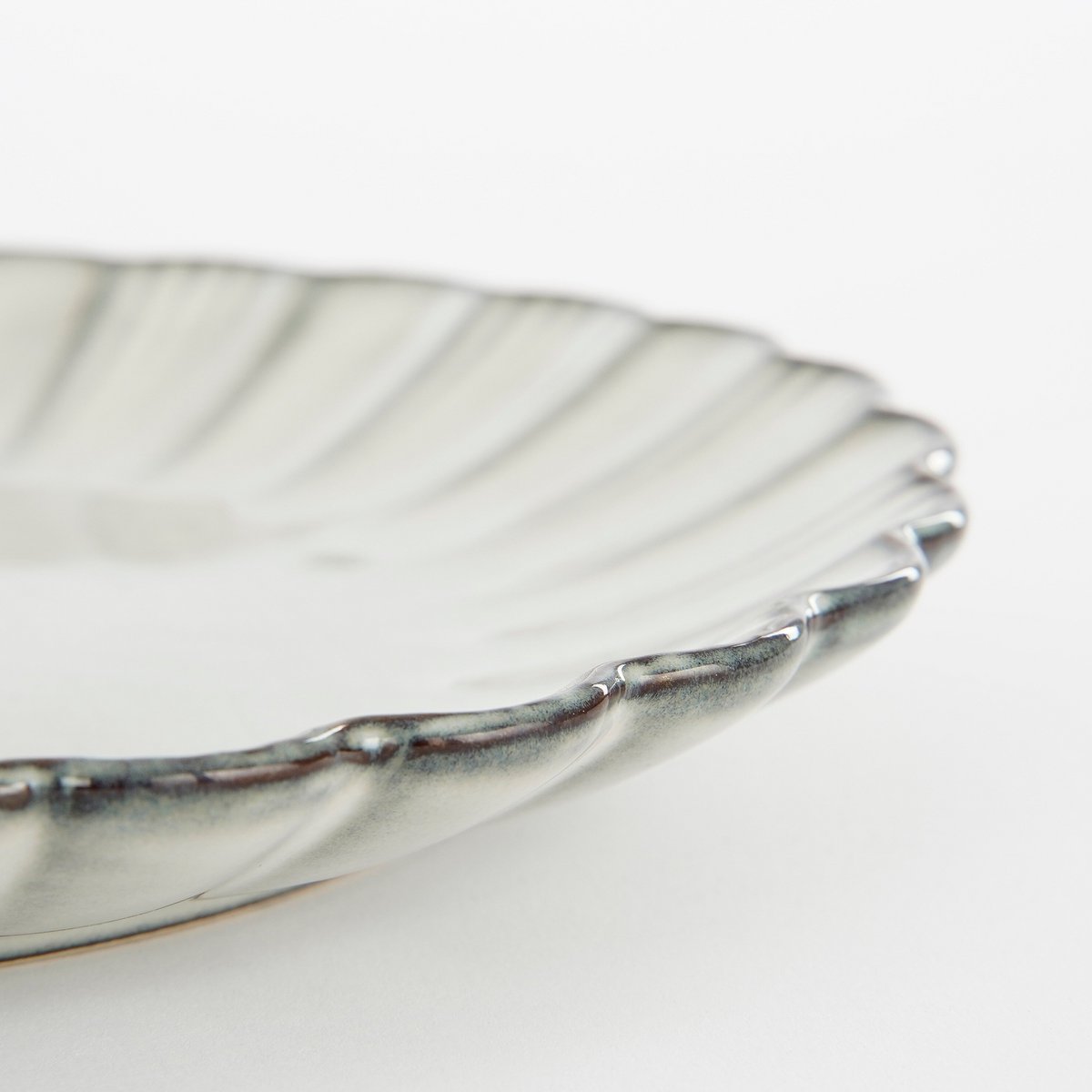 Breakfast plate Corfu Gray