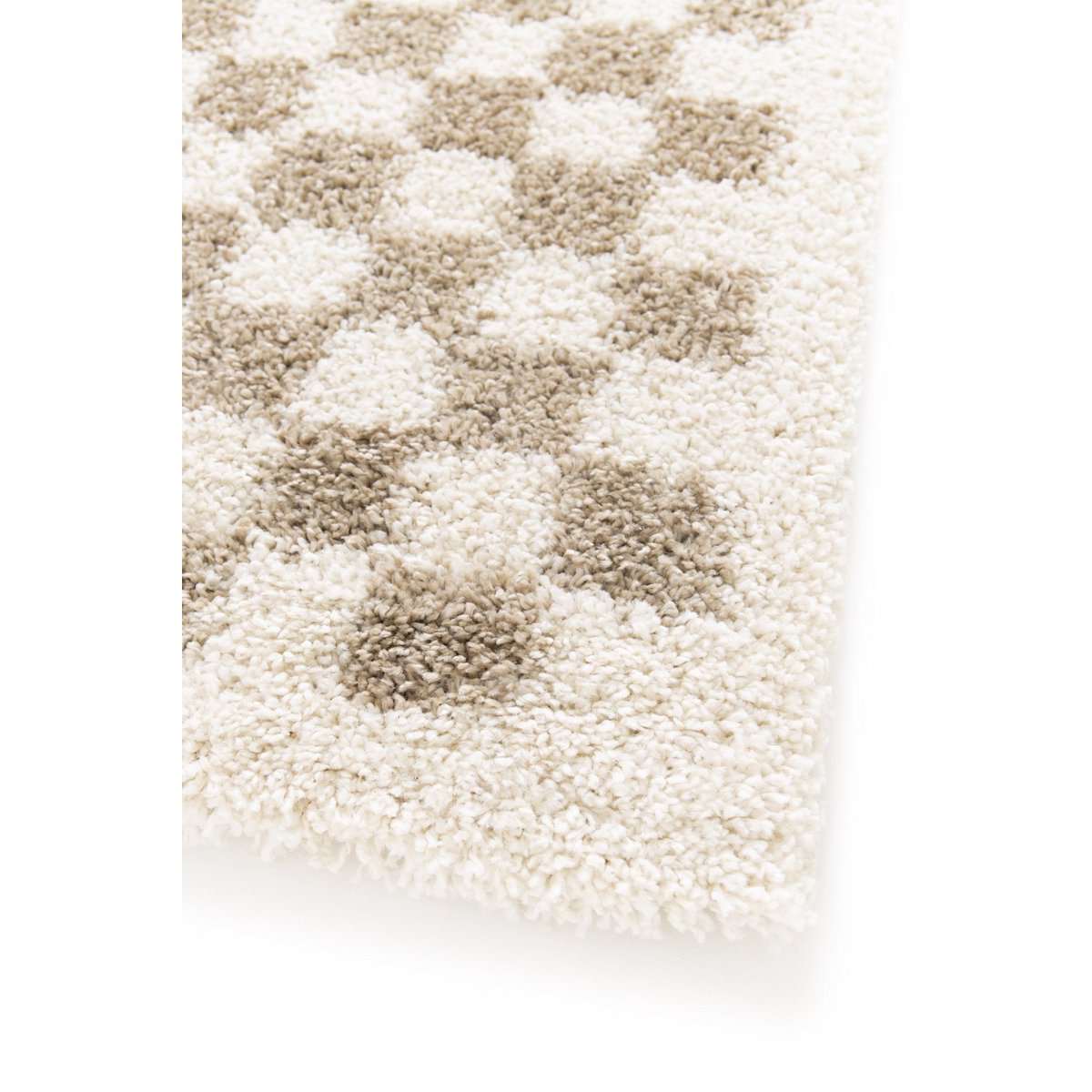 CHECKERS Soft and Comfortable High Pile Rug