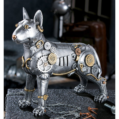 Figure Pitbull Steampunk pitbull H.29 cm