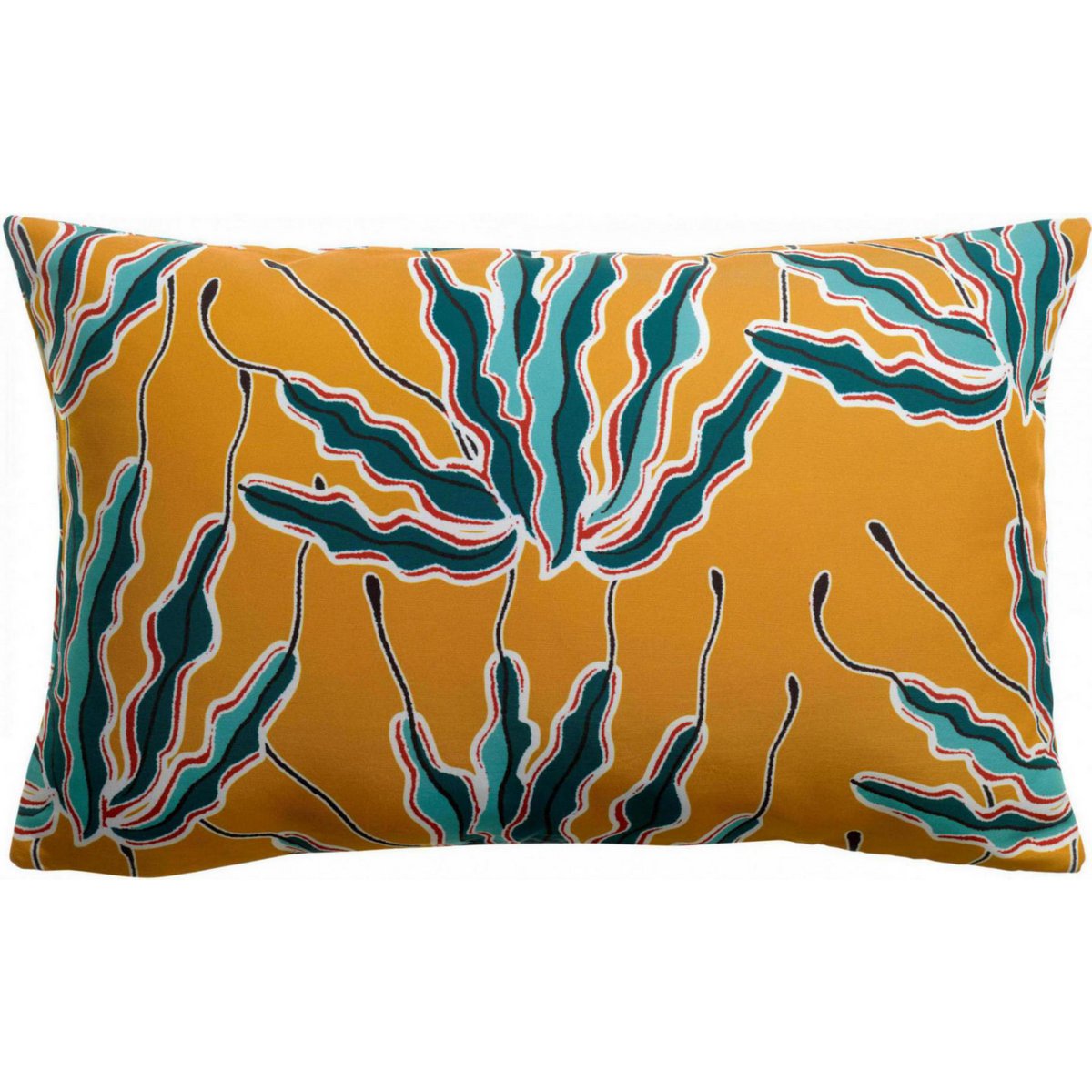 Alga outdoor printed cushion Bronze 40 x 65