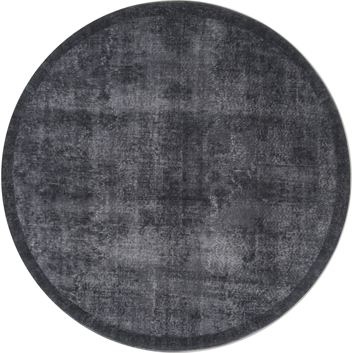 Rug Yves Round Anthracite ø120 cm