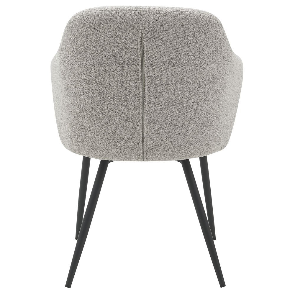 Dining room chair Kendra – Bouclé – Natural