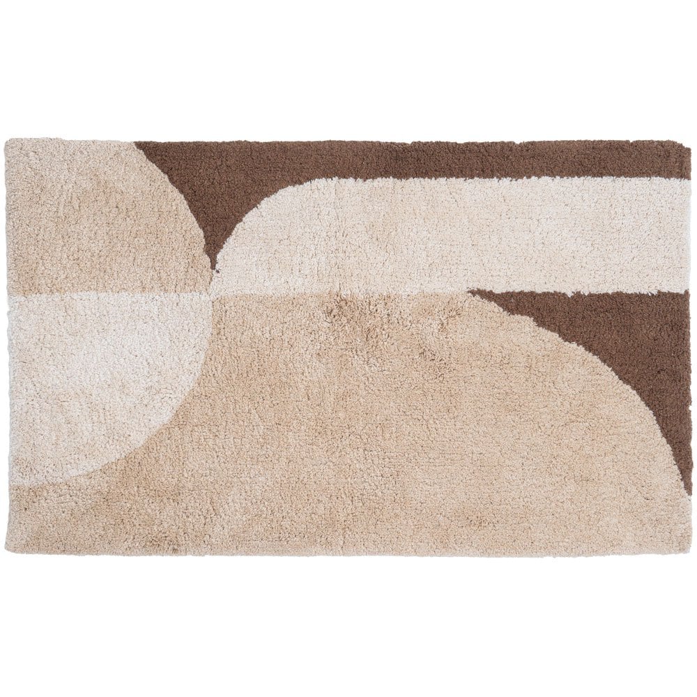 Bath mat Bowie - Beige 60 x 100 cm