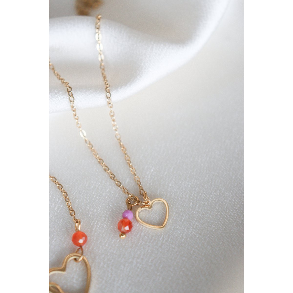 Loving and brave chain - Gold