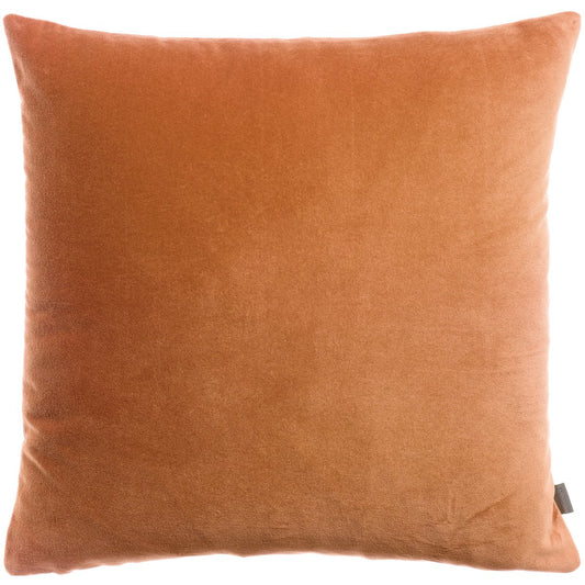 Plain cushion Elise Rouille 45 x 45