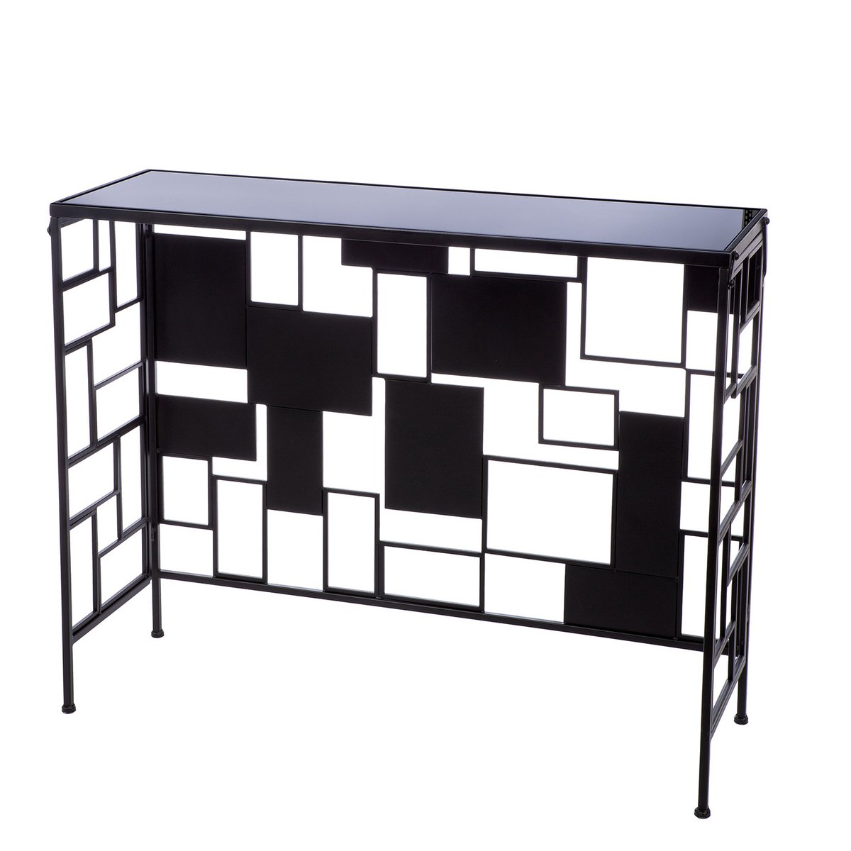 Mondrian side table, H.81 cm