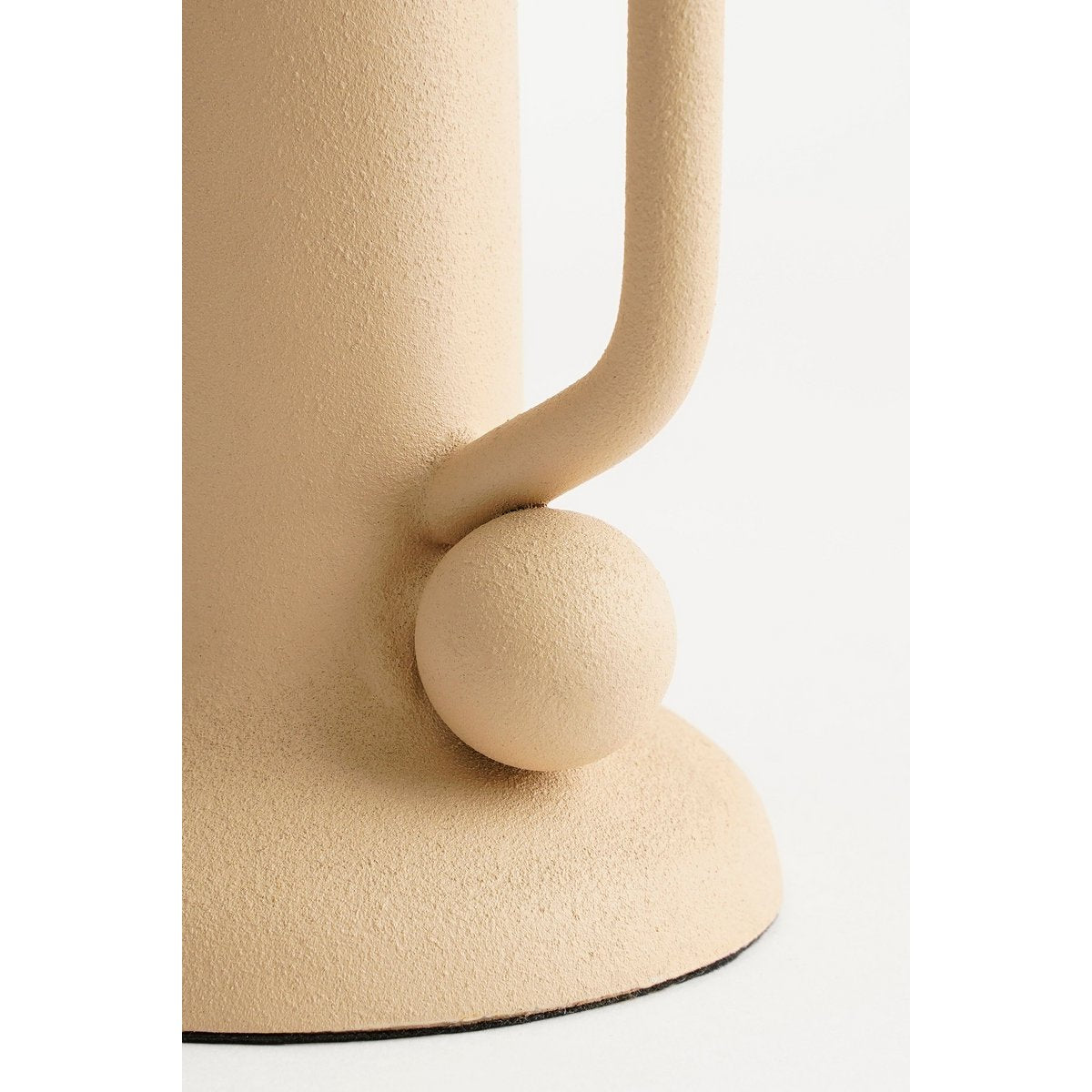Candlestick Ula Beige