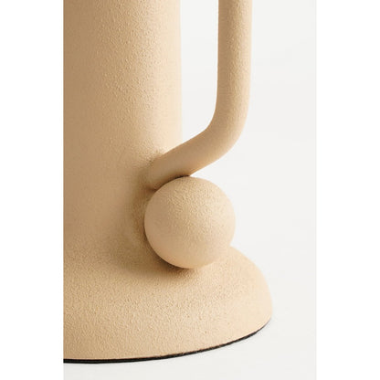 Candlestick Ula Beige