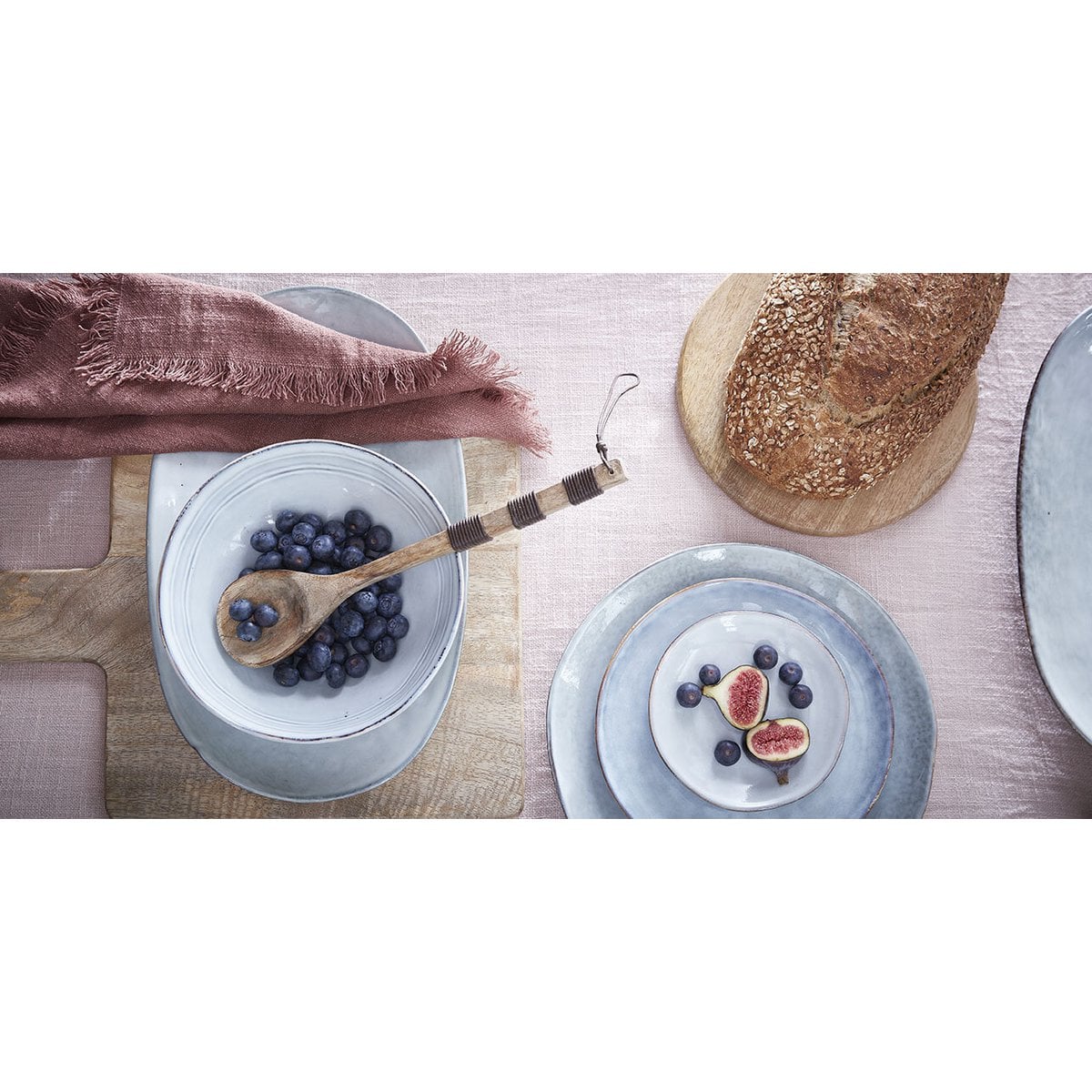 Tableware set Tabo Gray