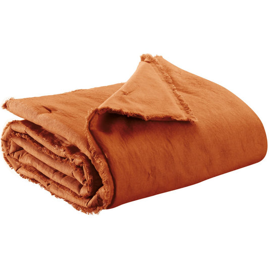 Laly Copper plain blanket 135 x 200