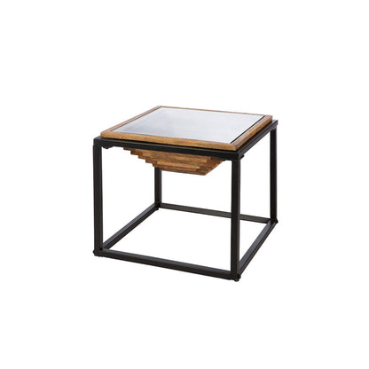 Square side table Moorea, width 44.5 cm