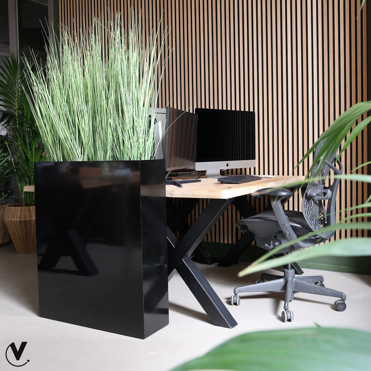 Plantenbak - North Dakota shiny black