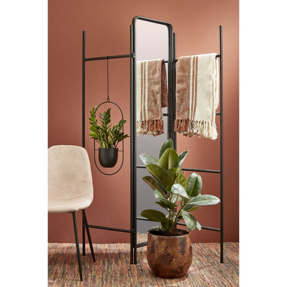 Flowerpot hanging inside Dexter Black