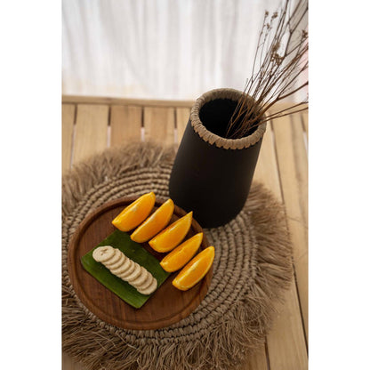 The Seagrass Raffia Placemat - Natural
