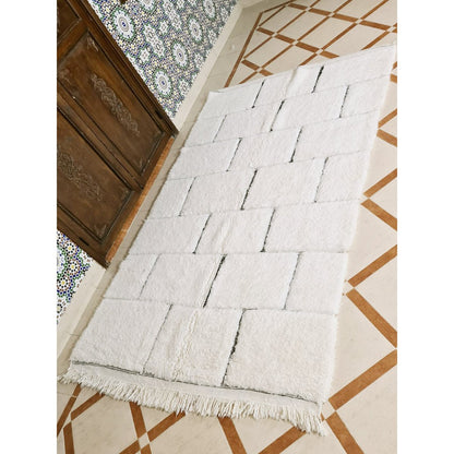 Berber rug Beni Ouarain pure wool 153 x 263 cm